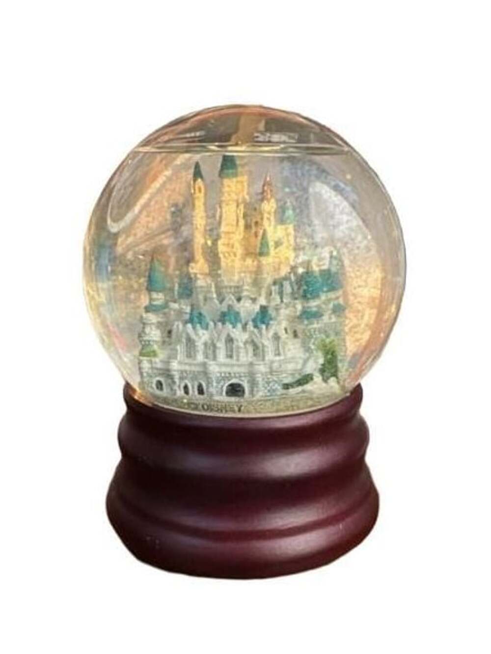 Disney Cinderella Castle Musical Snow Globe When You Wish Upon A Star